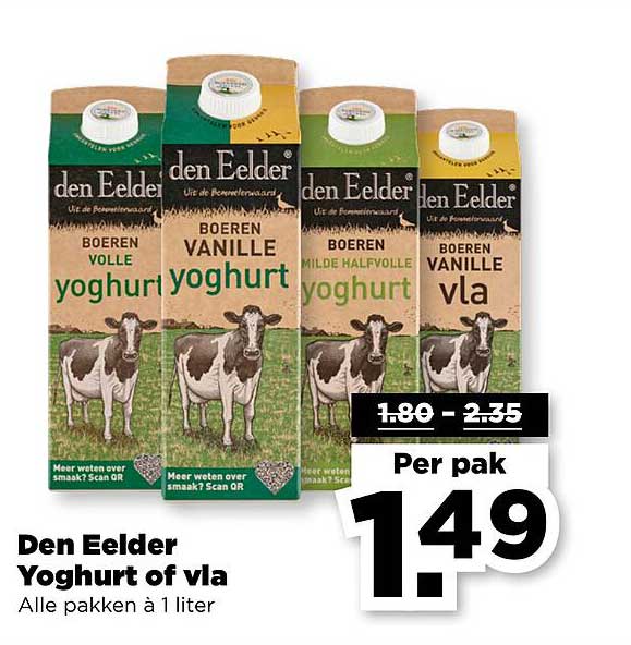 Den Eelder Yoghurt of vla