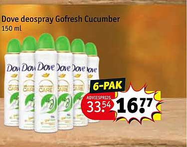 Dove deospray Gofresh Cucumber