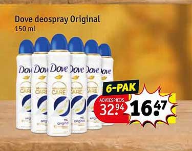 Dove deospray Original