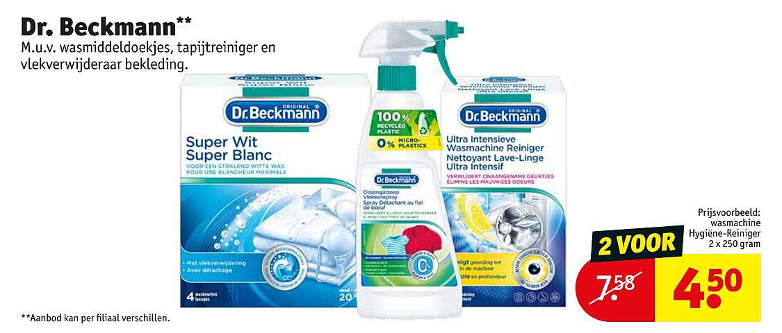 Dr. Beckmann Super Wit Super Blanc