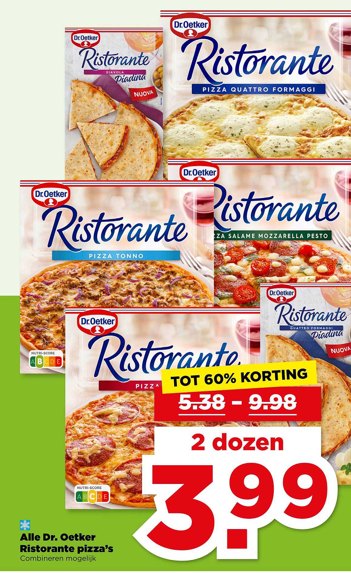 Dr. Oetker Ristorante pizza's