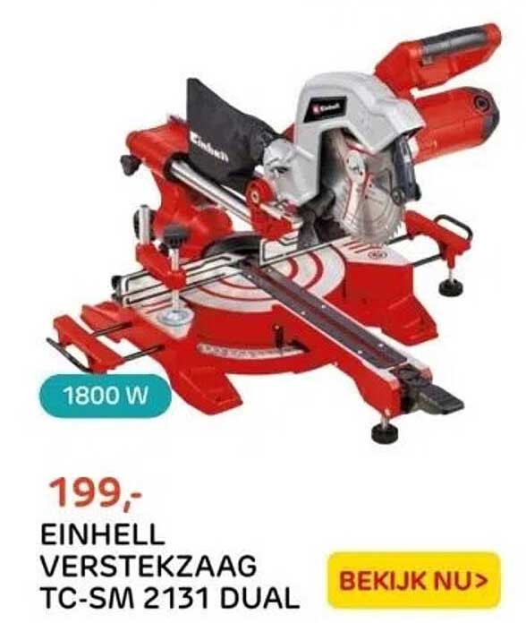 EINHELL VERSTEKZAAG TC-SM 2131 DUAL