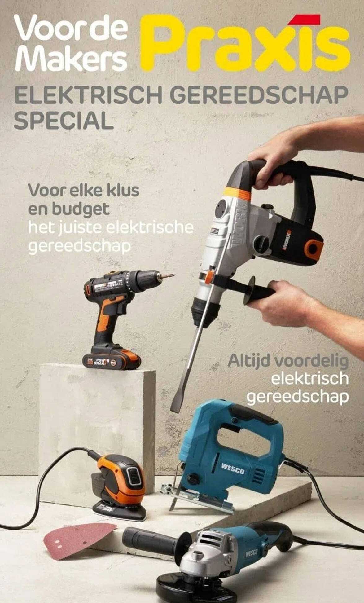 ELEKTRISCH GEREEDSCHAP SPECIAL