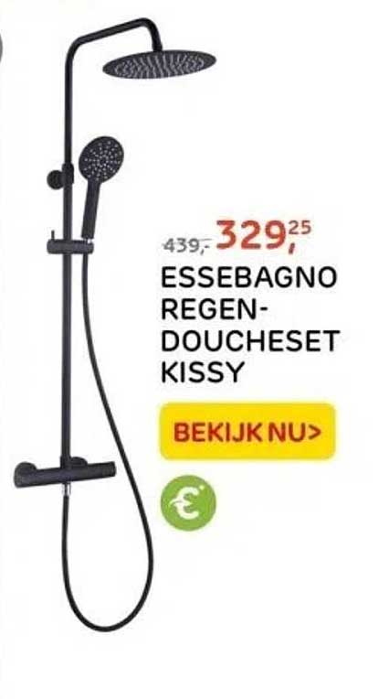 ESSEBAGNO REGEN-DOUCHSETE KISSY