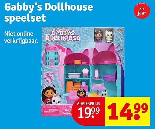 Gabby’s Dollhouse speelset