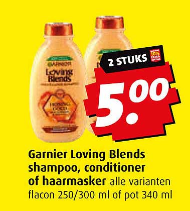 Garnier Loving Blends shampoo, conditioner of haarmasker alle varianten