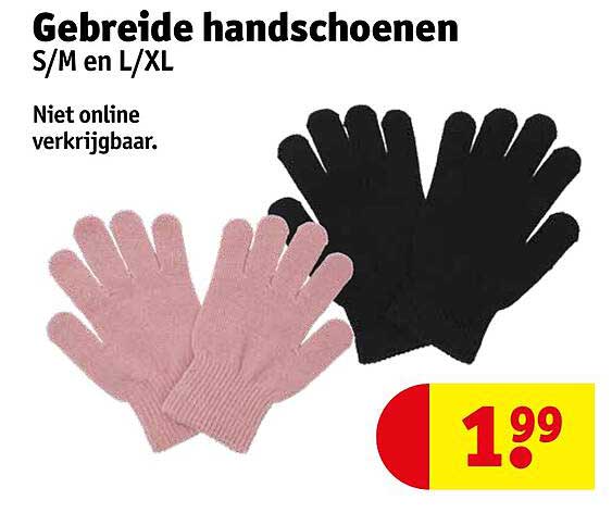 Gebreide handschoenen