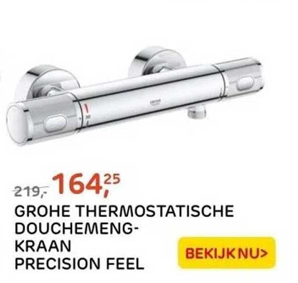 GROHE THERMOSTATISCHE DOUCHEMENGKRAAN PRECISION FEEL