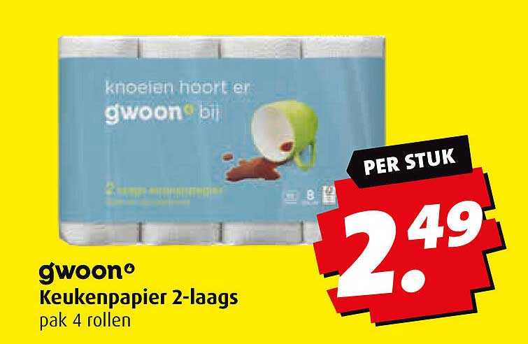 gwoon Keukenpapier 2-laags