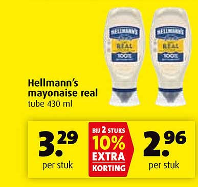 Hellmann's mayonaise real