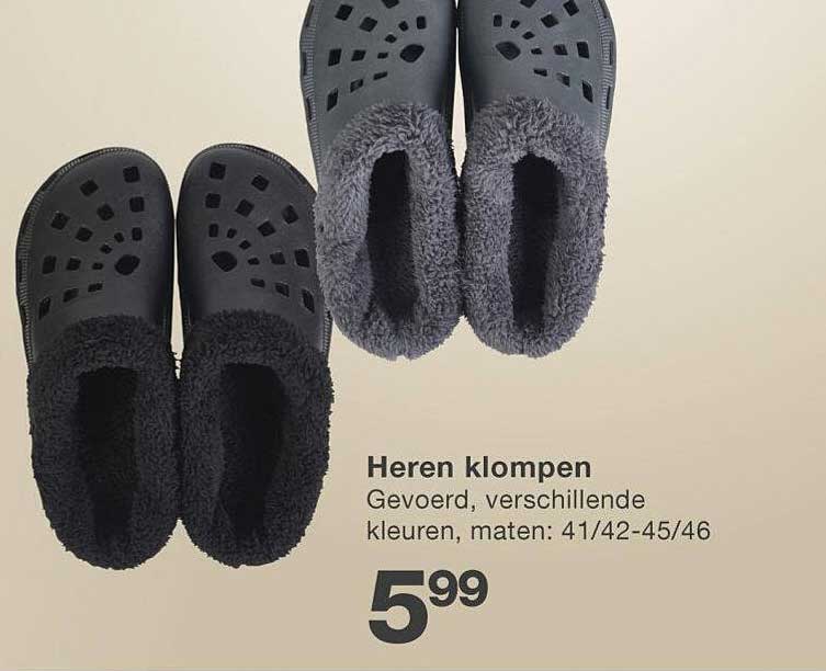 Heren klompen