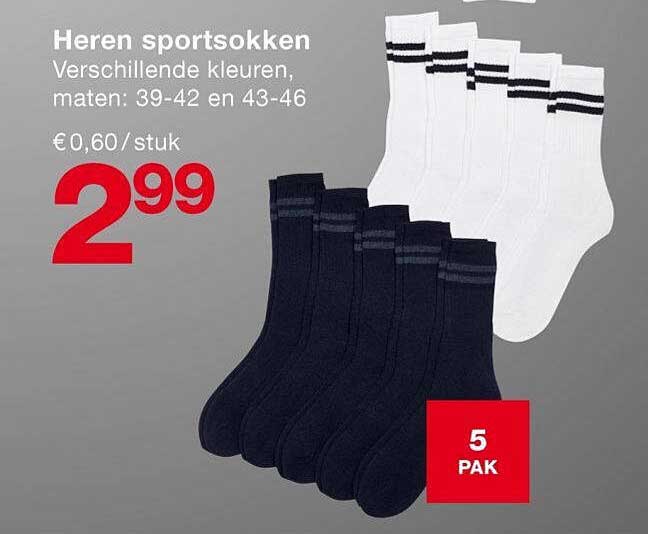 Heren sportsokken