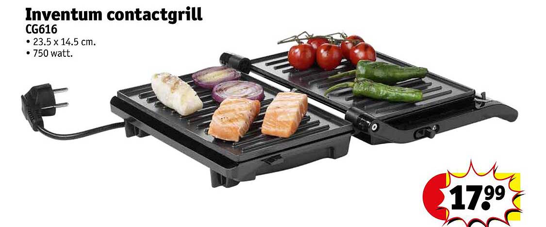 Inventum contactgrill CG616