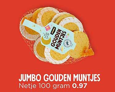 JUMBO GOUDEN MUNTJES