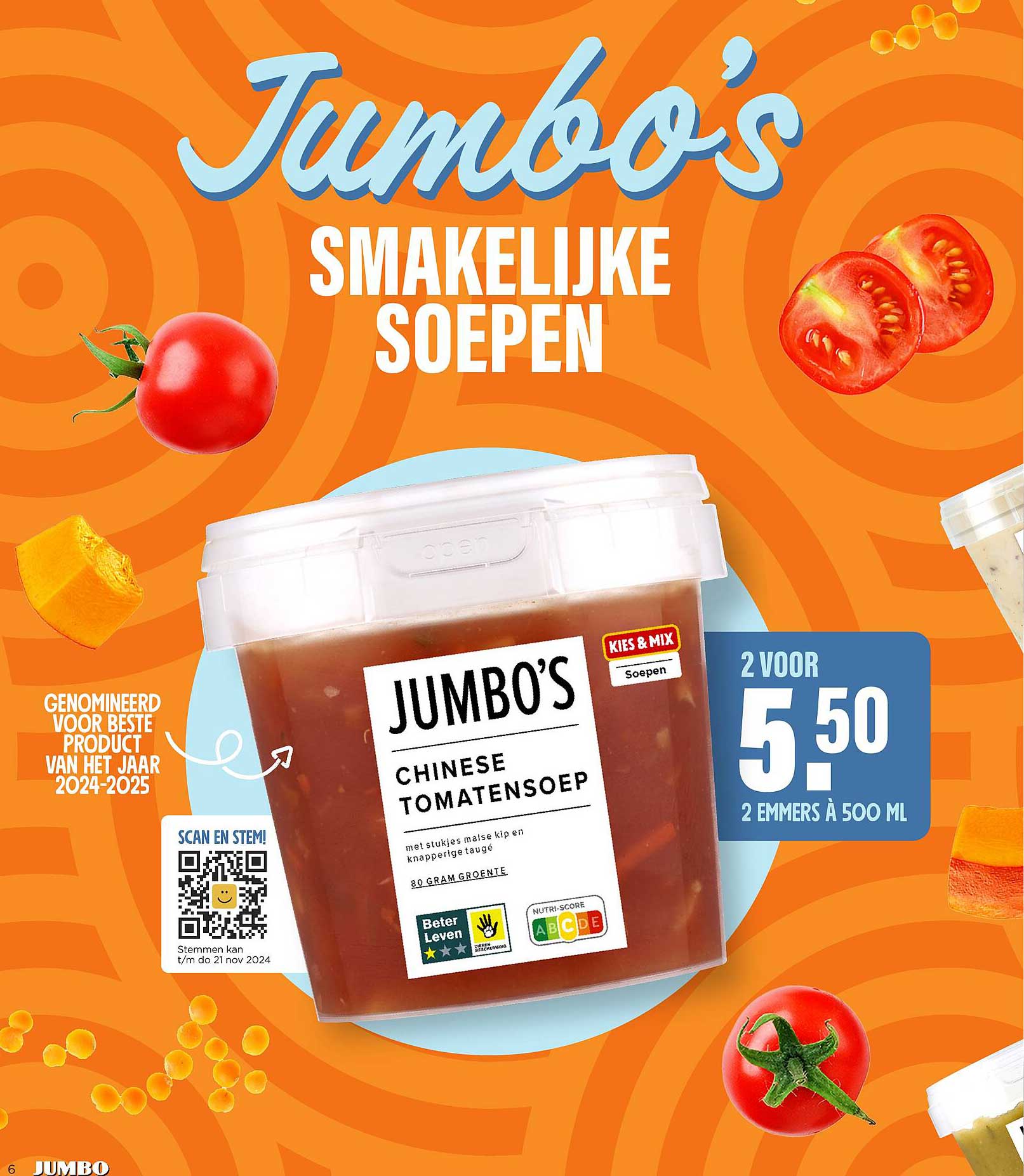 Jumbo's Chinese Tomatensoep