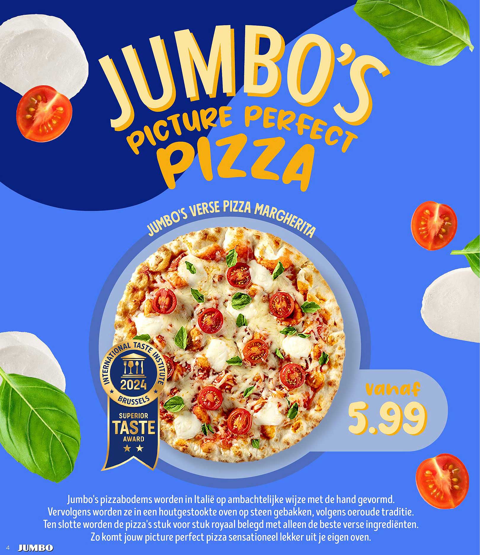 JUMBO'S PICTURE PERFECT PIZZA