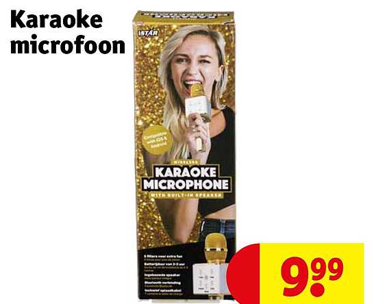 Karaoke microfoon