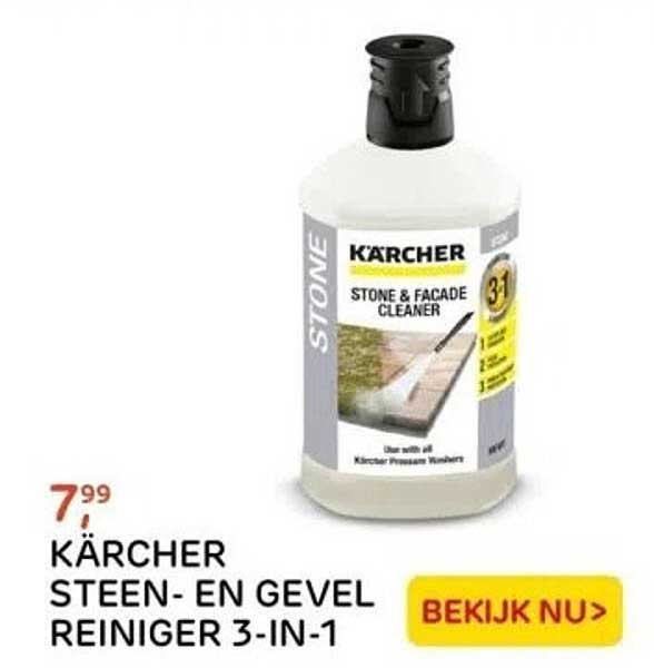 KÄRCHER STEEN- EN GEVEL REINIGER 3-IN-1