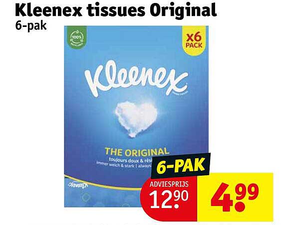 Kleenex tissues Original