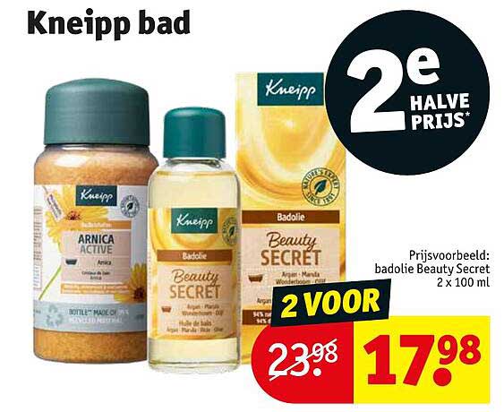 Kneipp bad