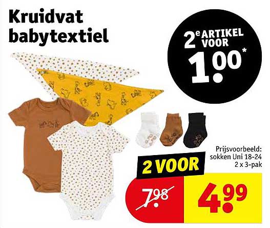 Kruidvat babytextiel