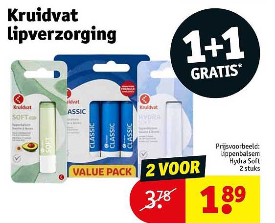 Kruidvat lipverzorging