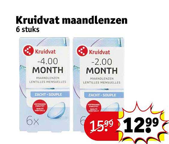 Kruidvat maandlenzen