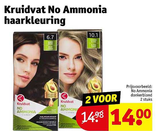 Kruidvat No Ammonia haarkleuring