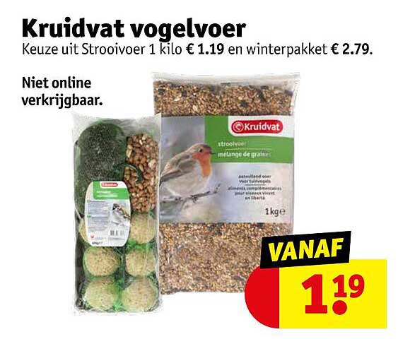 Kruidvat vogelvoer