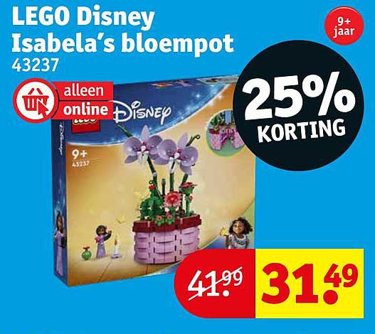 LEGO Disney Isabela’s bloempot 43237