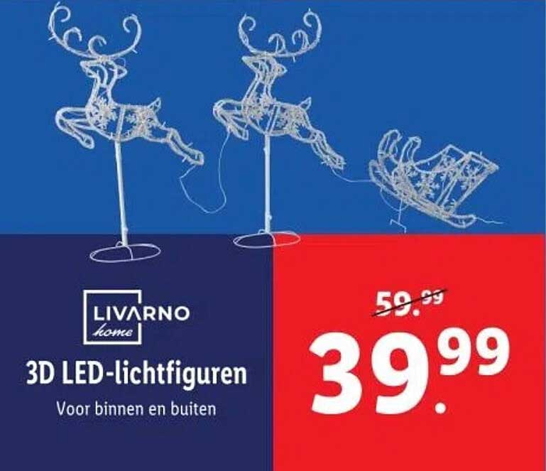 LIVARNO home 3D LED-lichtfiguren