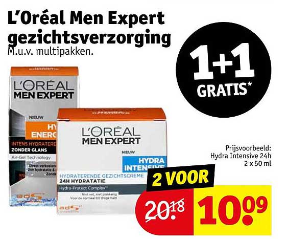 L’Oréal Men Expert gezichtsverzorging