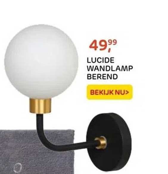 LUCIDE WANDLAMP BEREND