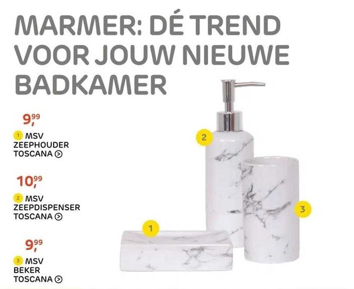 MARMER: DÉ TREND VOOR JOUW NIEUWE BADKAMER