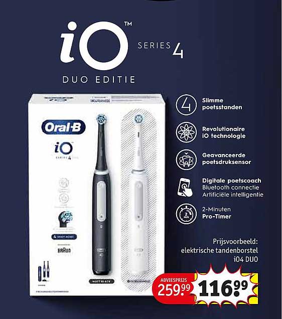 Oral-B iO Series 4 Duo Editie