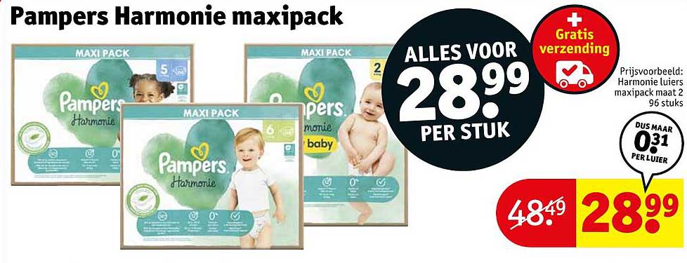 Pampers Harmonie maxipack