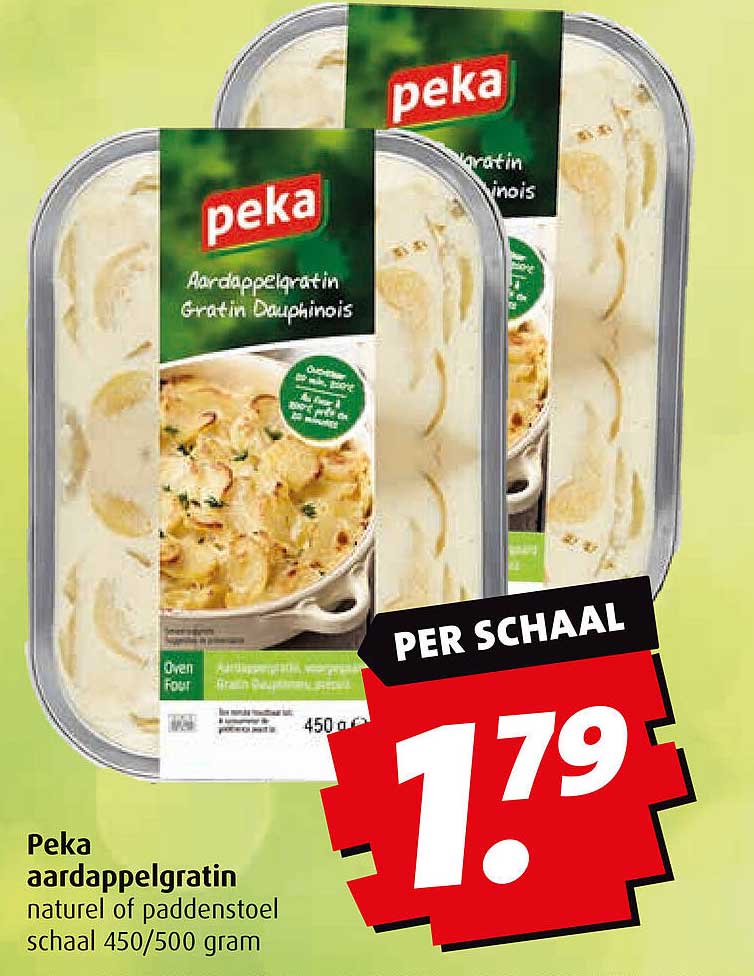 Peka aardappelgratijn