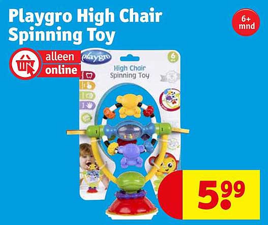 Playgro High Chair Spinning Toy