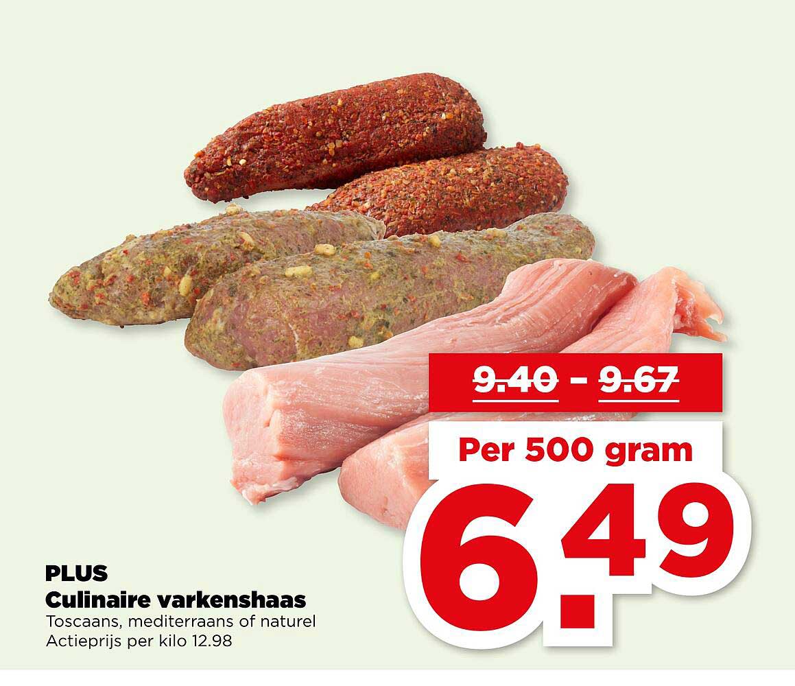 PLUS Culinaire varkenshaas