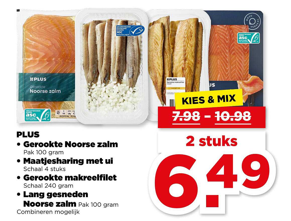 PLUS • Gerookte Noorse zalm