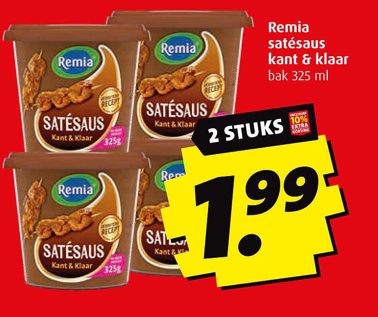 Remia satésaus kant & klaar