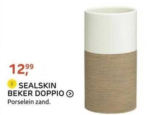 SEALSKIN BEKER DOPPIO