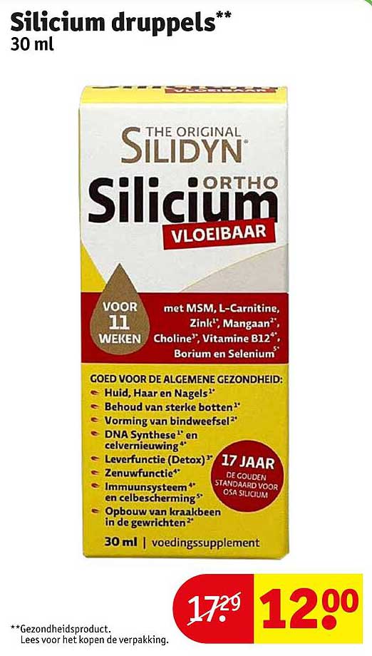 Silicium druppels**