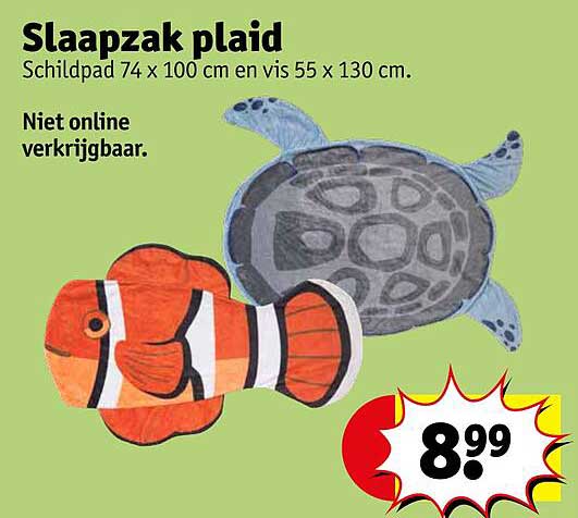 Slaapzak plaid