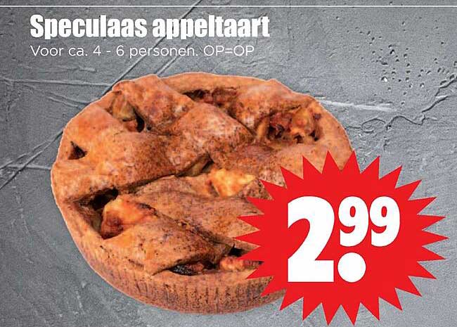 Speculaas appeltaart