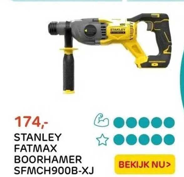 STANLEY FATMAX BOORHAMER SFMCH900B-XJ