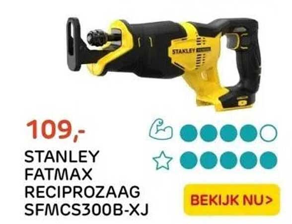 STANLEY FATMAX RECIPROZAAG SFMC300B-XJ