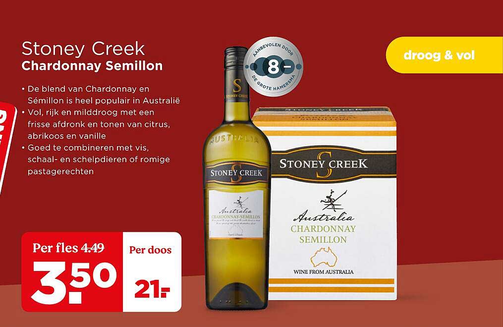 Stoney Creek Chardonnay Semillon