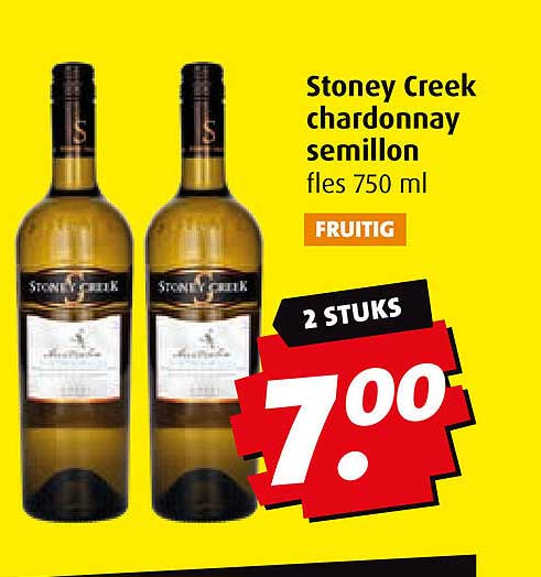 Stoney Creek chardonnay semillon