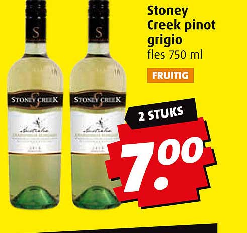 Stoney Creek pinot grigio